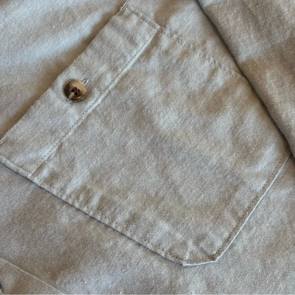 TRAVIS MATHEW Men’s Cloud Flannel Blue Collared Button Up Like New‎ Size XXL